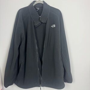 THE NORTH FACE | Black Full-Zip Fleece Jacket Men’s Size XXX-Large